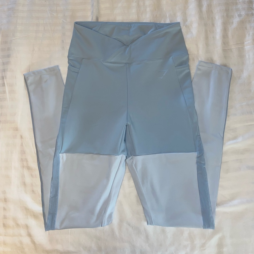Blue Nikki Blakketter x Gymshark Leggings
